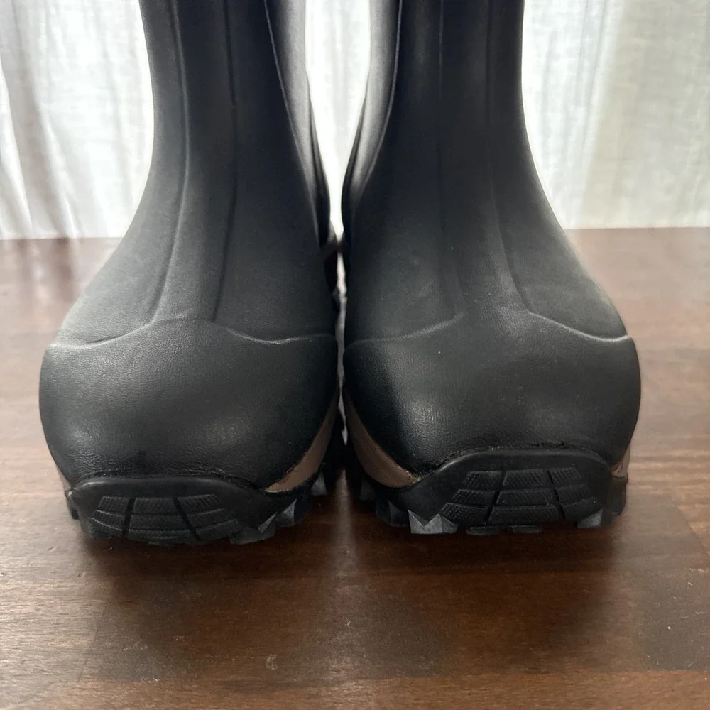 TideWe Rubber Boots Men's 8 Women's 9 Waterproof Rain Boots Steel Shank New